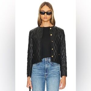 Quilted Leather Jacket